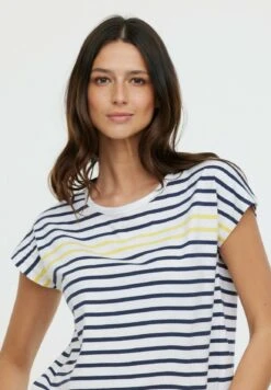 Lee Cooper Arra - T-Shirt Imprimé - Encre Et Jaune Fluo -Lee Cooper Boutique 01322f359f564d6690d6a39d6b4c2656