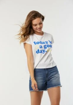 Lee Cooper Abania - T-Shirt Imprimé - Blanc -Lee Cooper Boutique 03883de7174e4147bea4d3e596544acb