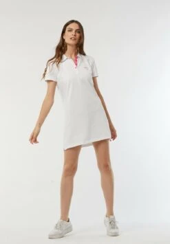 Lee Cooper Lolita - Robe Chemise - Blanc -Lee Cooper Boutique 03dea55a5a444b138966ac8b02830e4e