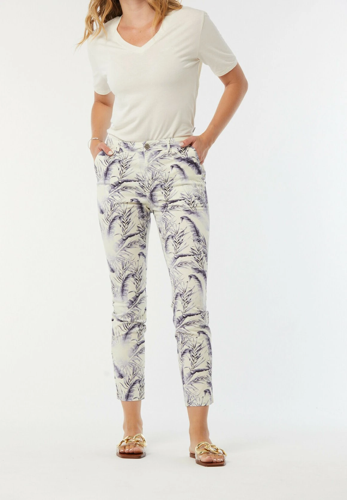 Lee Cooper Jemila - Chino - Marshmallow 7 Lee Cooper Jemila - Chino - Marshmallow – Image 7