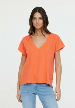 Lee Cooper Alys Mc - T-Shirt Basique - Mandarine