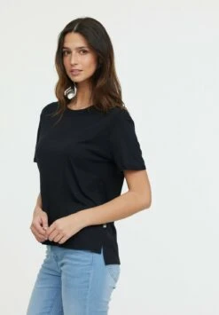 Lee Cooper Aza - T-Shirt Basique - Noir -Lee Cooper Boutique 097f2ab9d81f4da4941a7512ca63470e