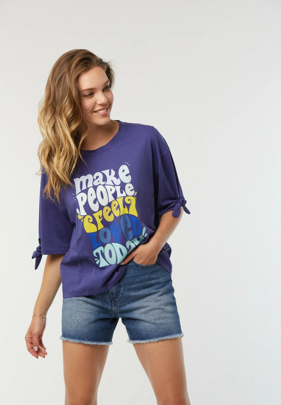 Lee Cooper Aji - T-Shirt Imprimé - Ultra Violet 4 Lee Cooper Aji - T-Shirt Imprimé - Ultra Violet – Image 4