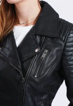 Lee Cooper Berenice - Veste En Cuir - Black -Lee Cooper Boutique 18a360c3613d4a868d9acbacd398299b