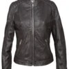 Lee Cooper Attila - Veste En Cuir - Brown