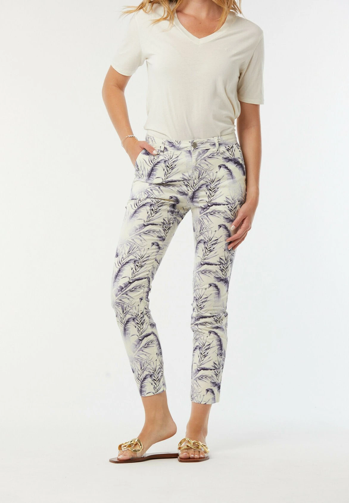 Lee Cooper Jemila - Chino - Marshmallow 6 Lee Cooper Jemila - Chino - Marshmallow – Image 6