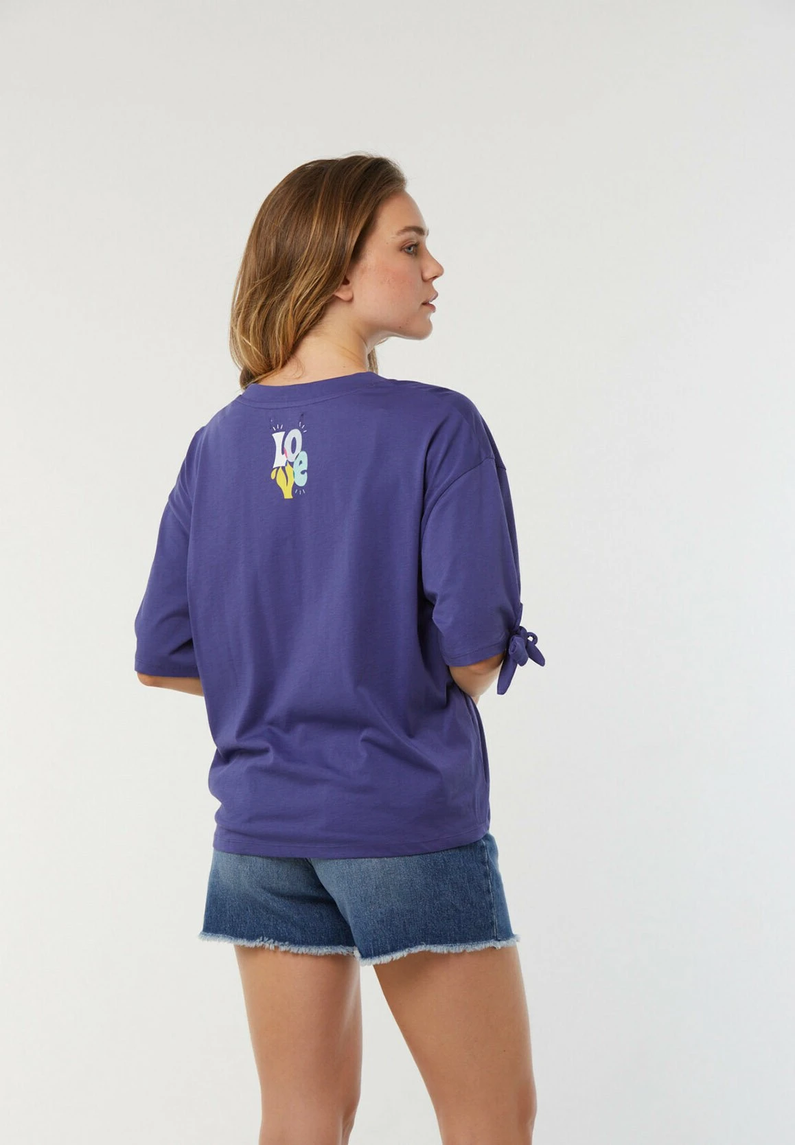 Lee Cooper Aji - T-Shirt Imprimé - Ultra Violet 2 Lee Cooper Aji - T-Shirt Imprimé - Ultra Violet – Image 2