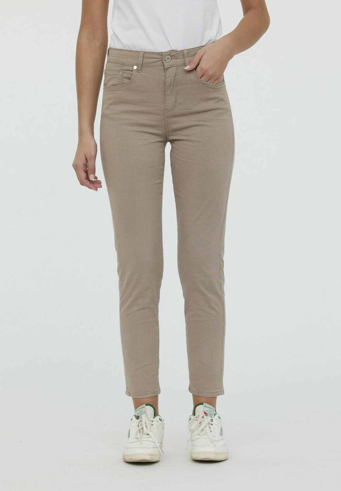Lee Cooper Lc135 - Pantalon Classique - Taupe 1 Lee Cooper Lc135 - Pantalon Classique - Taupe