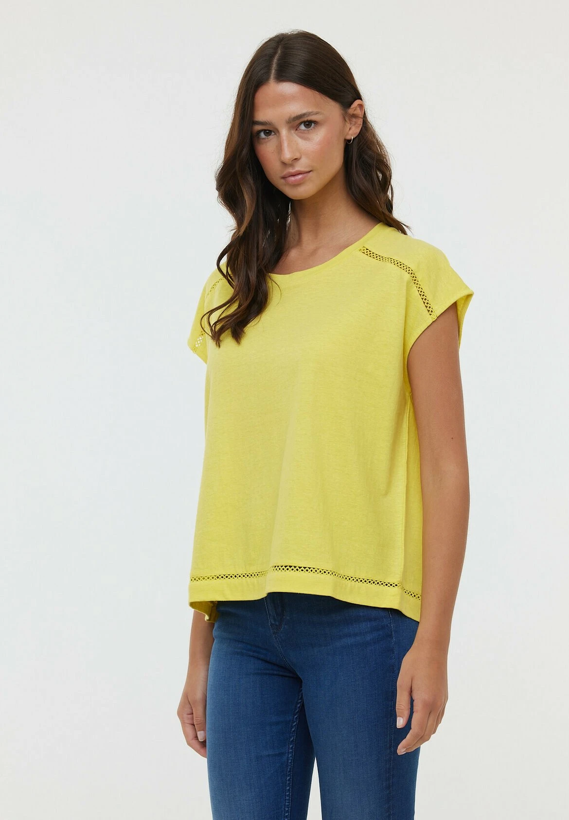 Lee Cooper Aniele Sm - T-Shirt Imprimé - Lemon 4 Lee Cooper Aniele Sm - T-Shirt Imprimé - Lemon – Image 4