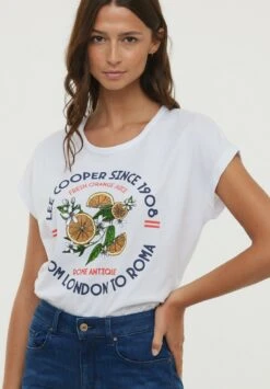 Lee Cooper Azial Mc - T-Shirt Imprimé - Optic White -Lee Cooper Boutique 44e5ea705c4e4fbfa742436297db8711