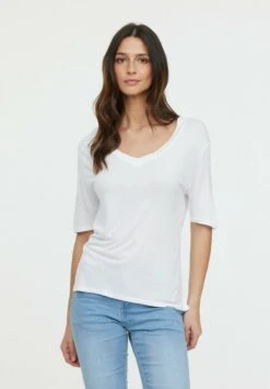 Lee Cooper Adouna M - T-Shirt Basique - Optic White