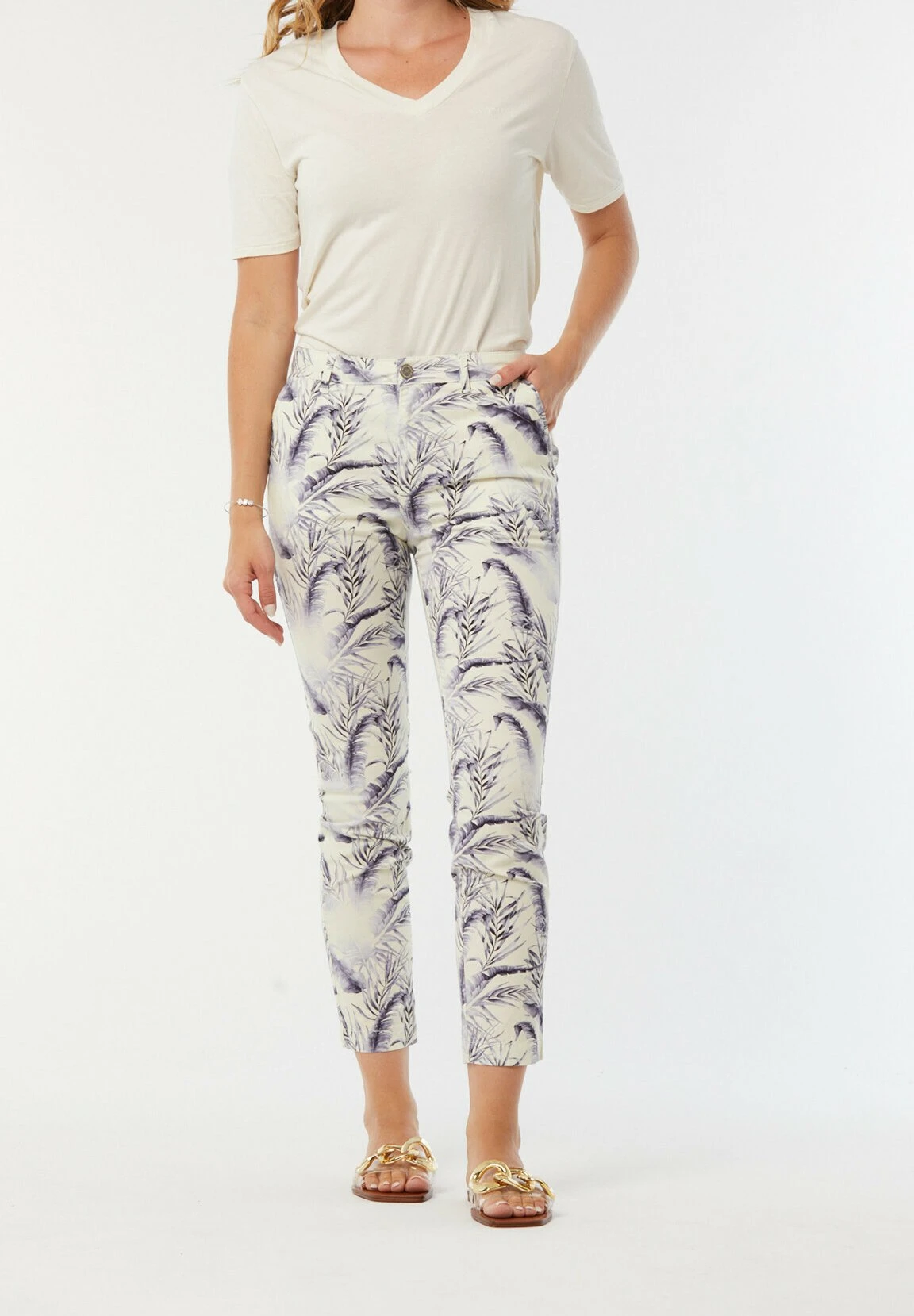 Lee Cooper Jemila - Chino - Marshmallow 1 Lee Cooper Jemila - Chino - Marshmallow