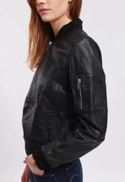 Lee Cooper Blanca - Veste En Cuir - Black -Lee Cooper Boutique 52d6a297b9314b1fbb7c415870df0e82