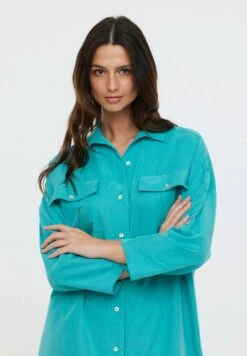 Lee Cooper Lilas - Robe Chemise - Glossy Green 7 Lee Cooper Lilas - Robe Chemise - Glossy Green -Lee Cooper Boutique 554a02d212fd412a85d2ccad97ff336e