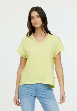 Lee Cooper Acana Mc - T-Shirt Imprimé - Lemon