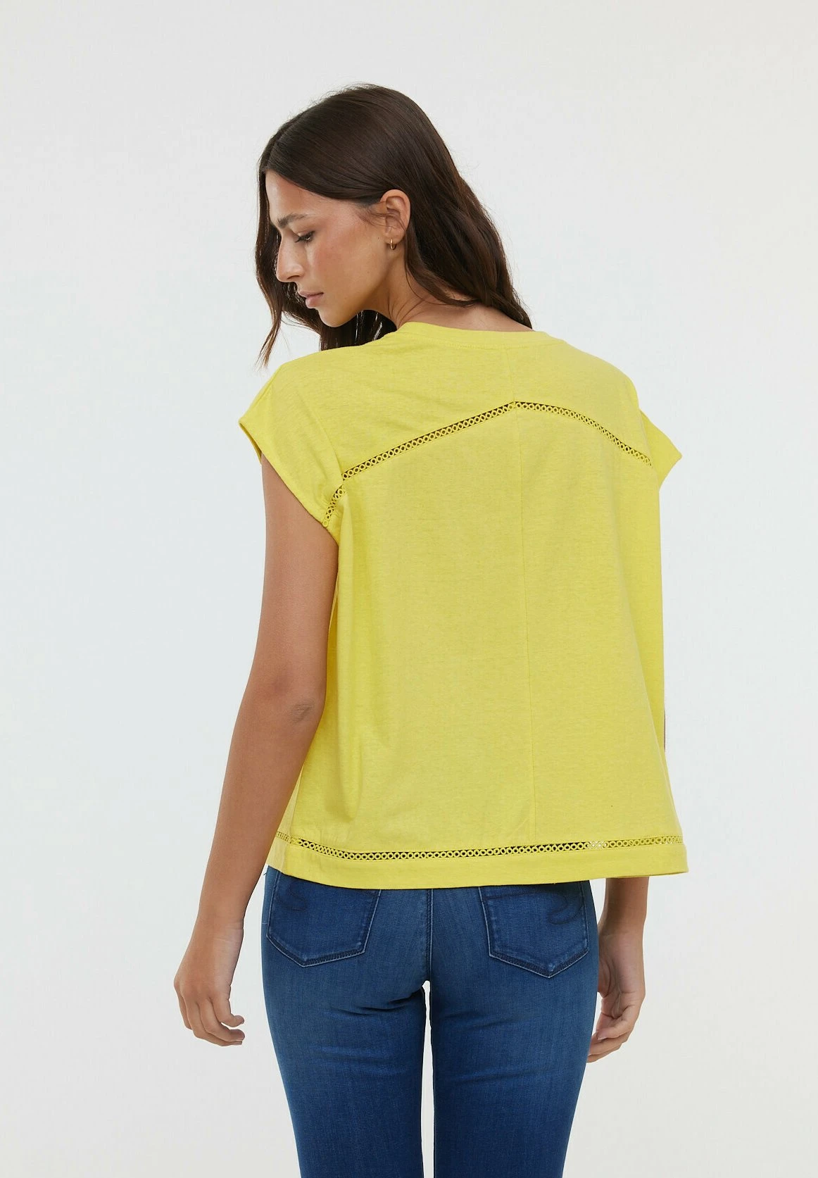 Lee Cooper Aniele Sm - T-Shirt Imprimé - Lemon 2 Lee Cooper Aniele Sm - T-Shirt Imprimé - Lemon – Image 2