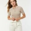 Lee Cooper Caissy - Polo - Beige Doré