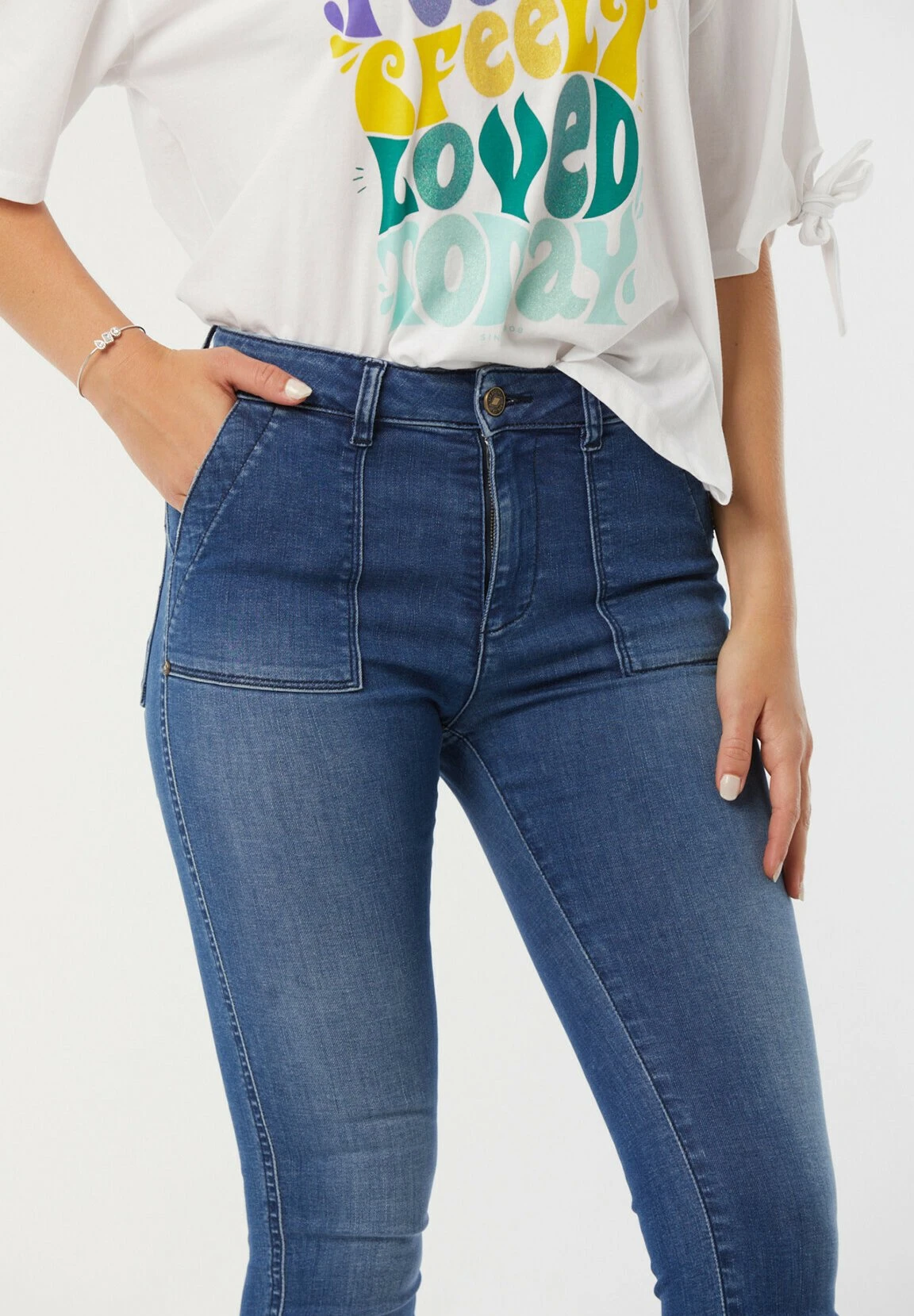 Lee Cooper Jilo - Jeans Skinny - Medium Blue 5 Lee Cooper Jilo - Jeans Skinny - Medium Blue – Image 5