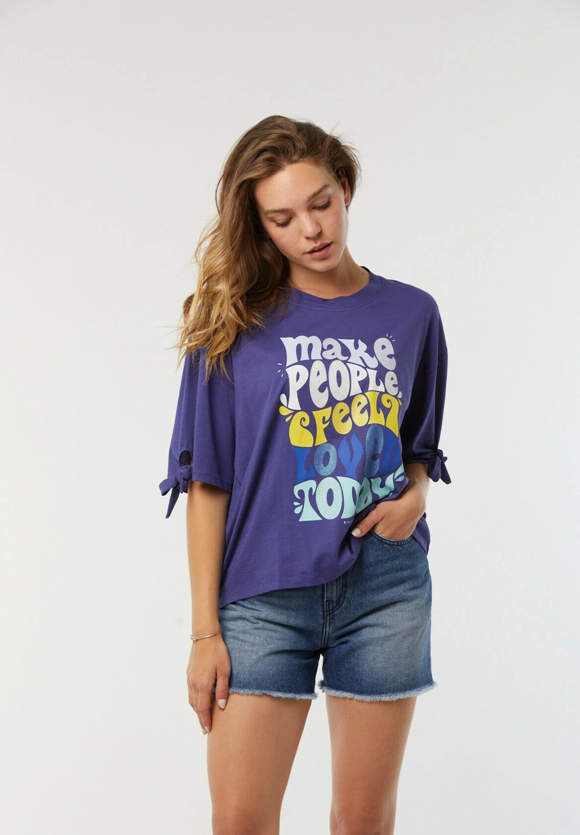 Lee Cooper Aji - T-Shirt Imprimé - Ultra Violet 3 Lee Cooper Aji - T-Shirt Imprimé - Ultra Violet – Image 3