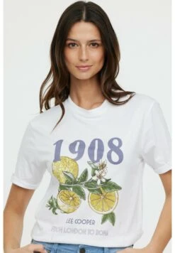 Lee Cooper Axis Mc - T-Shirt Imprimé - Optic White -Lee Cooper Boutique 5c0bec49d360491aaf4c7dd680ca39ca