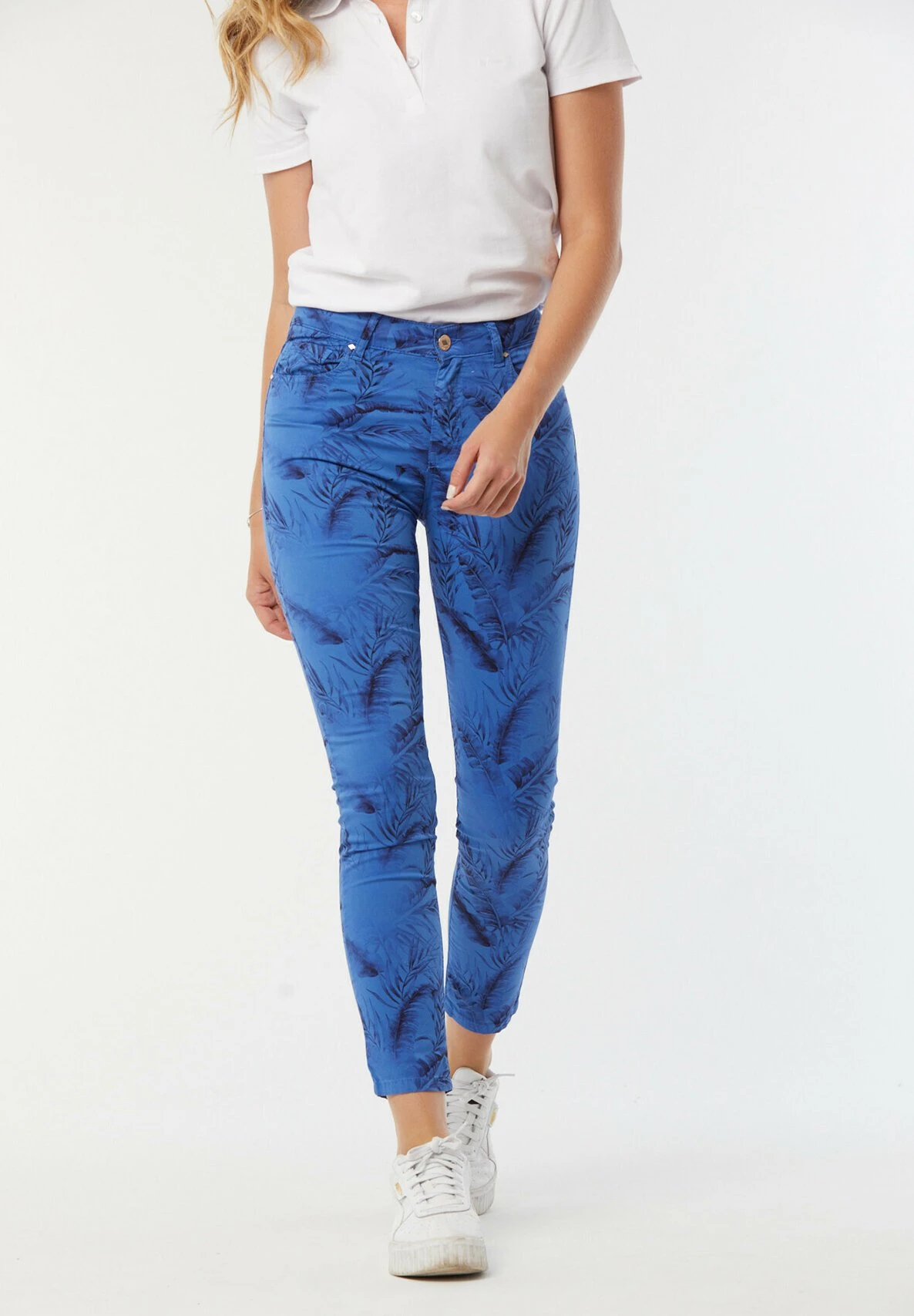 Lee Cooper Pantalon Classique - Cyan 1 Lee Cooper Pantalon Classique - Cyan