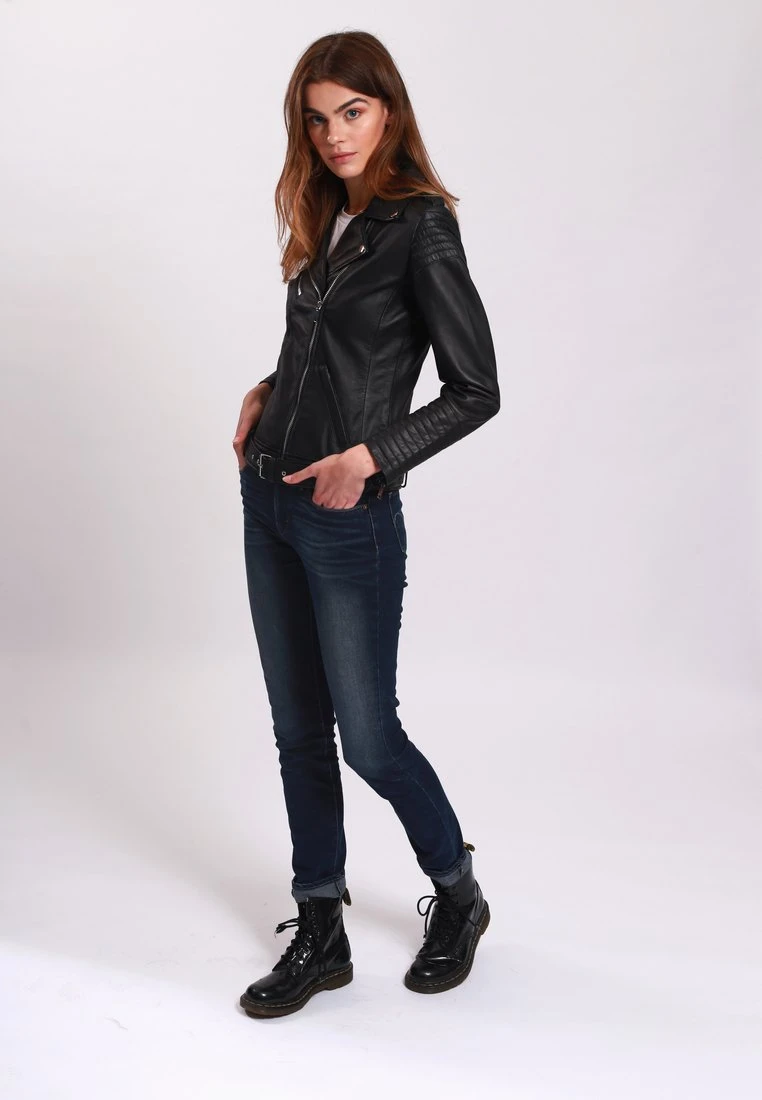 Lee Cooper Bojana - Veste En Cuir - Black 2 Lee Cooper Bojana - Veste En Cuir - Black – Image 2