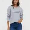 Lee Cooper Erra - Sweatshirt - Gris Chiné