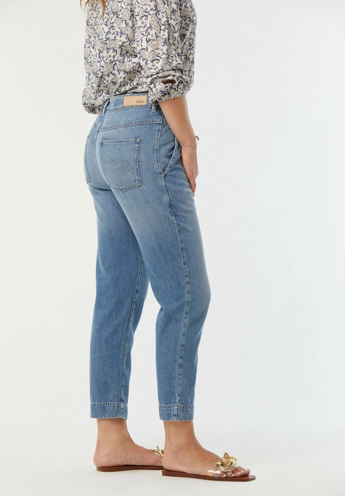 Lee Cooper Jenus - Jean Droit - Light Blue Brushed 3 Lee Cooper Jenus - Jean Droit - Light Blue Brushed – Image 3