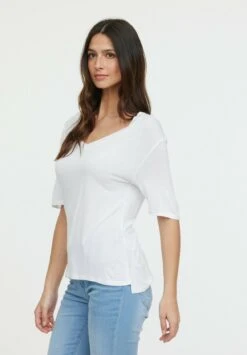 Lee Cooper Adouna M - T-Shirt Basique - Optic White -Lee Cooper Boutique 7b797052ec9749bc806f2d1d194228fb