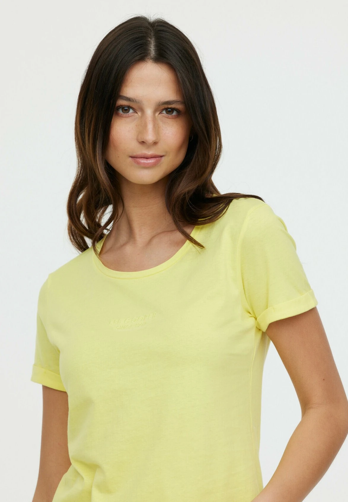 Lee Cooper Arari Mc - T-Shirt Basique - Lemon 3 Lee Cooper Arari Mc - T-Shirt Basique - Lemon – Image 3