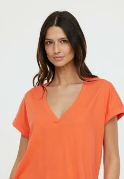 Lee Cooper Alys Mc - T-Shirt Basique - Mandarine -Lee Cooper Boutique 816b80cc30624695a4d2b17a7ac16c2f