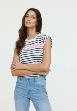 Lee Cooper Afa - T-Shirt Imprimé - Encre Et Fushia -Lee Cooper Boutique 82204afbf67544efa0631984fe3f0428