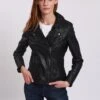 Lee Cooper Berra - Veste En Cuir - Black