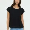Lee Cooper Aniele Sm - T-Shirt Imprimé - Black