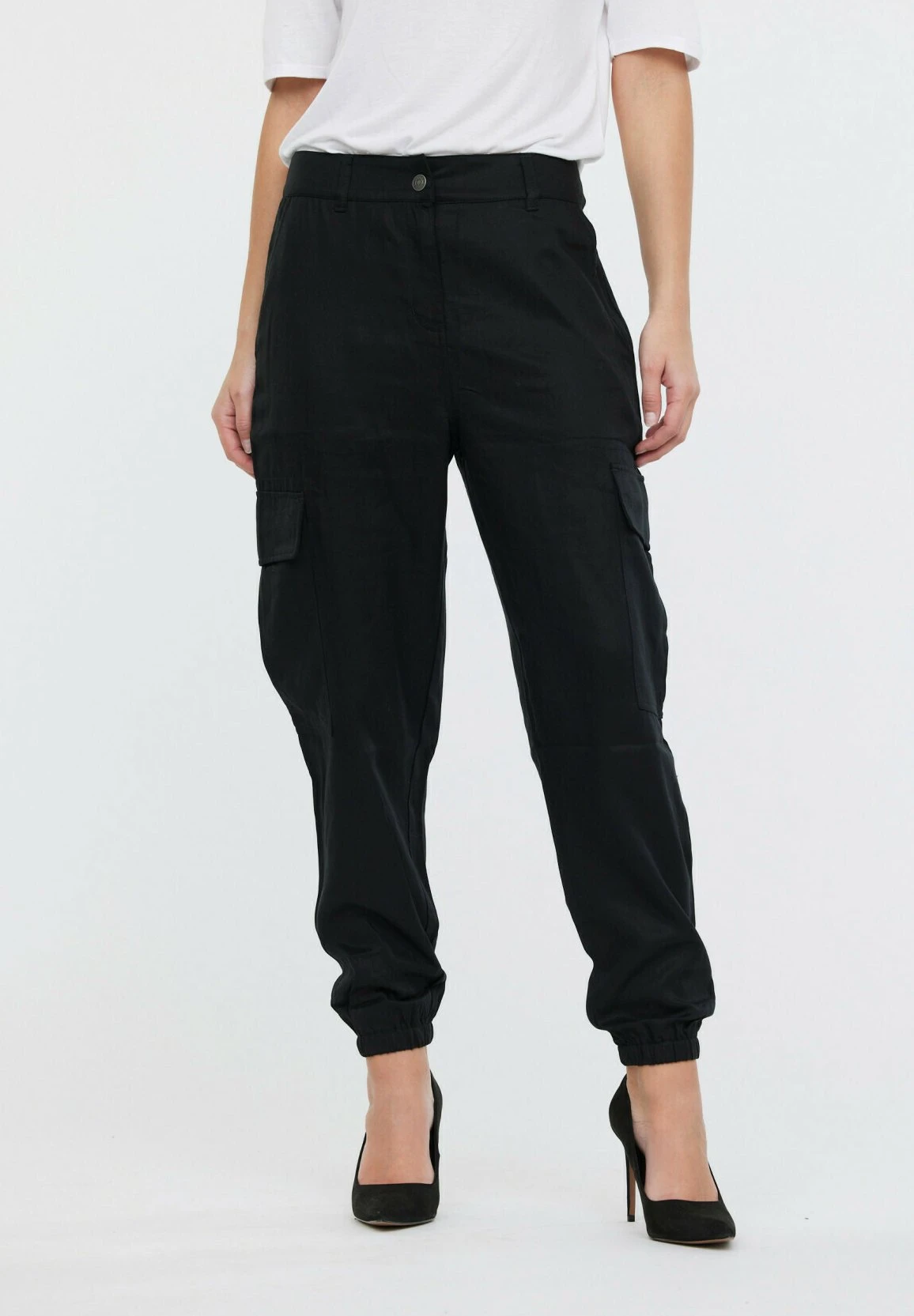 Lee Cooper Jitroy - Pantalon Cargo - Pure Noir 1 Lee Cooper Jitroy - Pantalon Cargo - Pure Noir