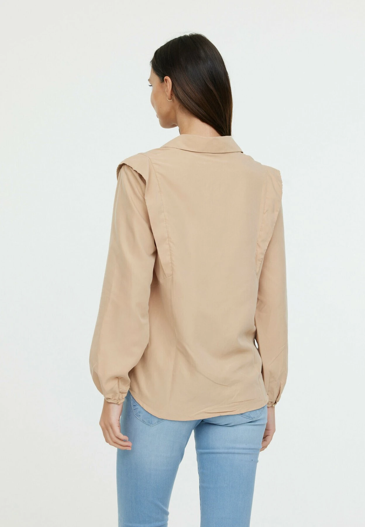 Lee Cooper Dalza Ml - Chemisier - Baby Beige 2 Lee Cooper Dalza Ml - Chemisier - Baby Beige – Image 2