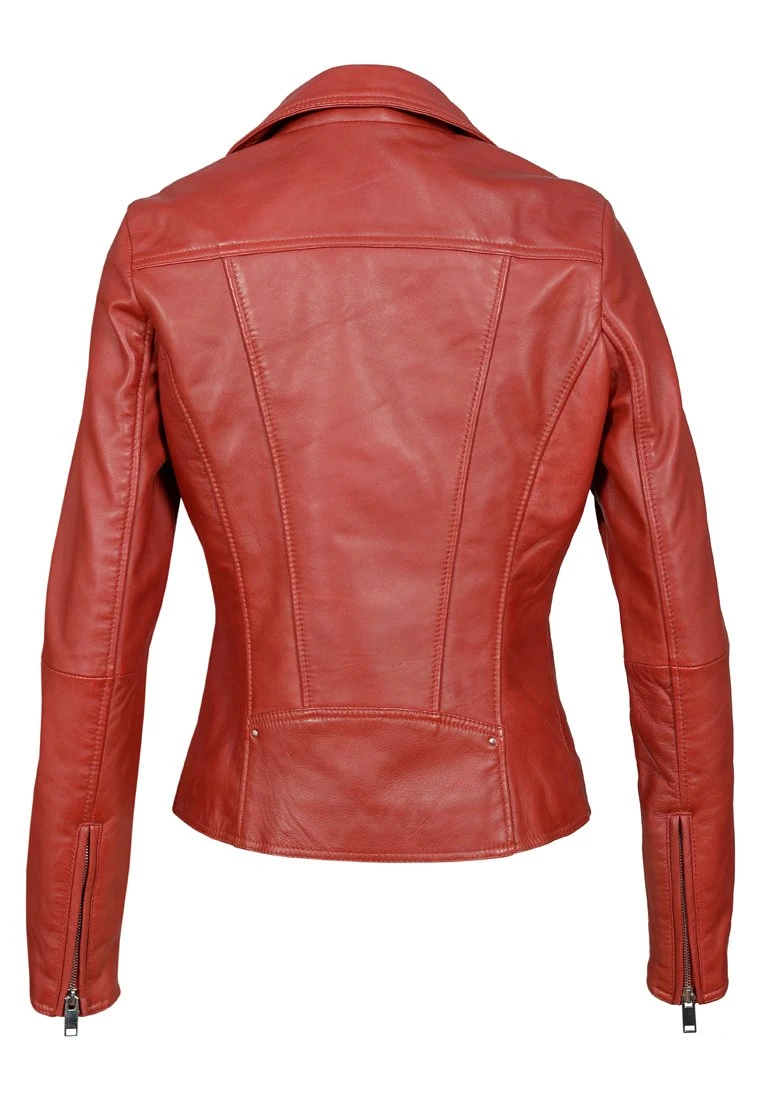 Lee Cooper Bonnie - Veste En Cuir - Red 2 Lee Cooper Bonnie - Veste En Cuir - Red – Image 2