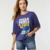 Lee Cooper Aji - T-Shirt Imprimé - Ultra Violet