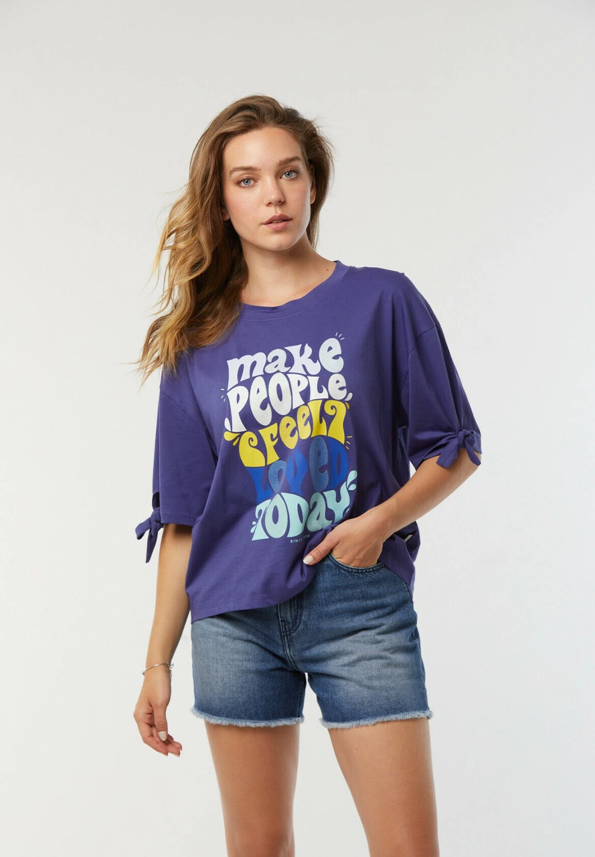 Lee Cooper Aji - T-Shirt Imprimé - Ultra Violet 1 Lee Cooper Aji - T-Shirt Imprimé - Ultra Violet