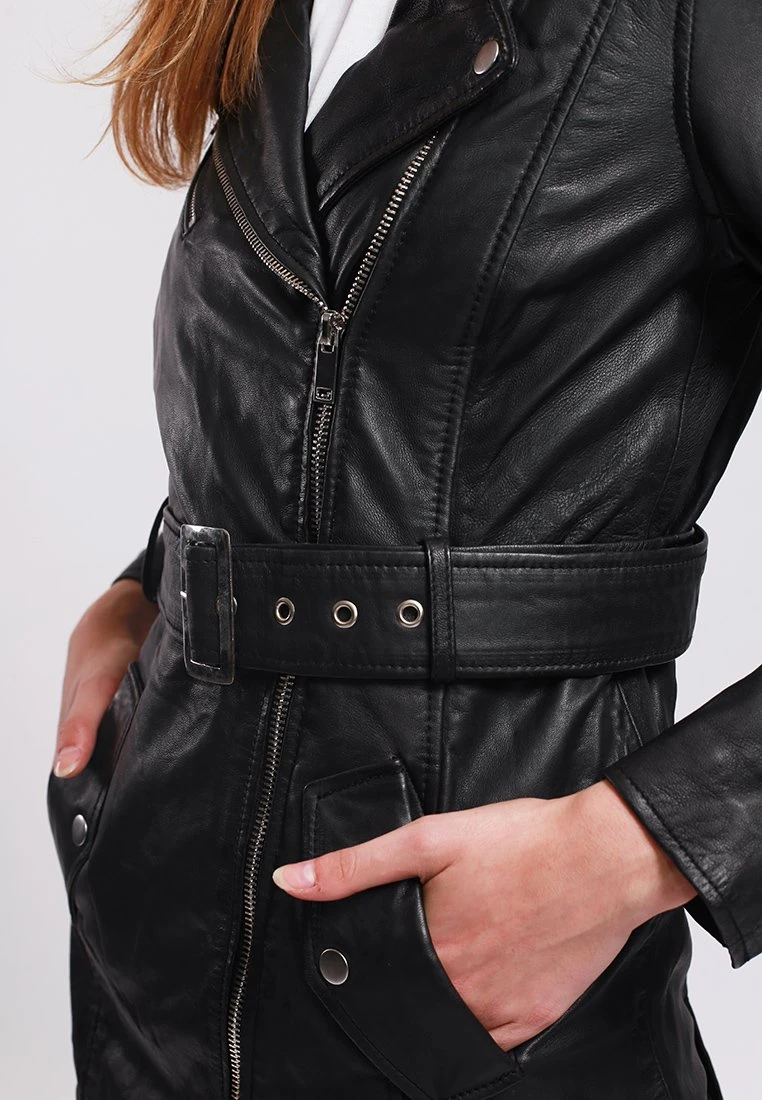 Lee Cooper Beatriz - Veste En Cuir - Black 5 Lee Cooper Beatriz - Veste En Cuir - Black – Image 5