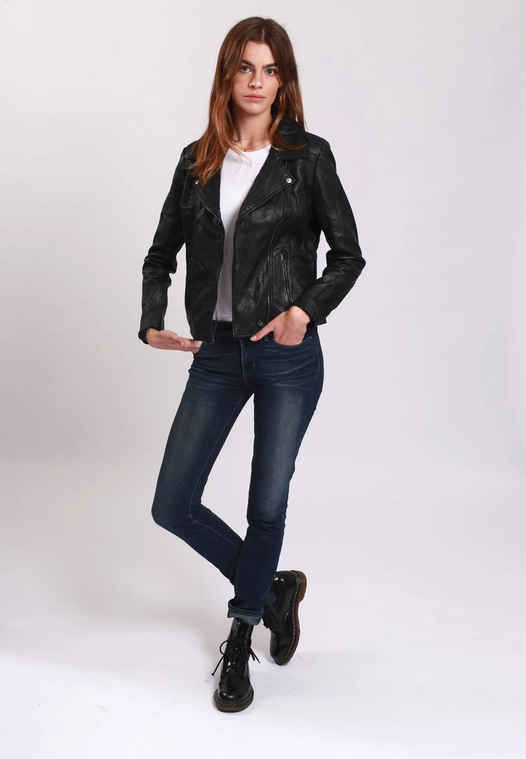 Lee Cooper Berra - Veste En Cuir - Black 2 Lee Cooper Berra - Veste En Cuir - Black – Image 2