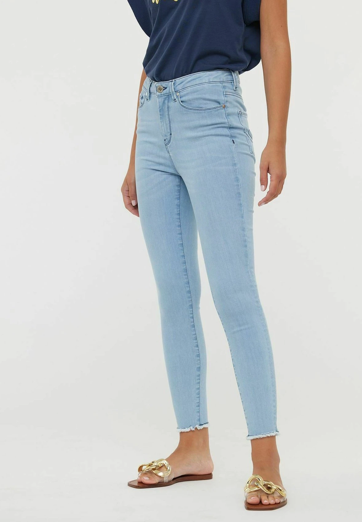 Lee Cooper Jeans Skinny - Baby Blue 4 Lee Cooper Jeans Skinny - Baby Blue – Image 4