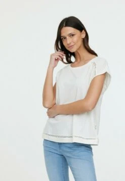 Lee Cooper Aniele Sm - T-Shirt Imprimé - Cream -Lee Cooper Boutique aef85826fe92406f9a9fa78a3f9cd317