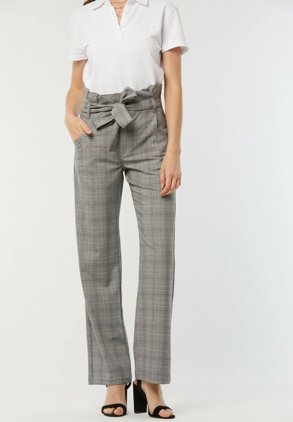 Lee Cooper Gina - Pantalon Classique - Gris 1 Lee Cooper Gina - Pantalon Classique - Gris