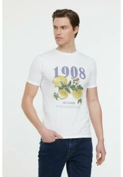 Lee Cooper Axis Mc - T-Shirt Imprimé - Optic White -Lee Cooper Boutique cb0e18ec493946c9ac7329ba471f7ea4