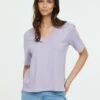 Lee Cooper Adou - T-Shirt Basique - Mauve