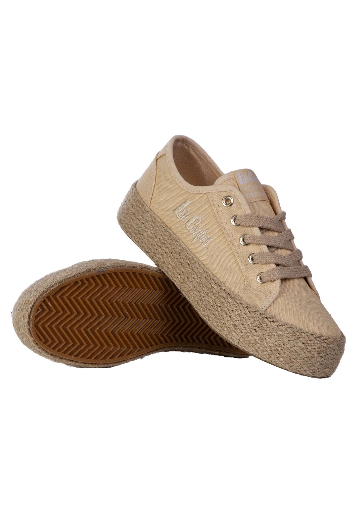 Lee Cooper Baskets Basses - Beige 5 Lee Cooper Baskets Basses - Beige – Image 5