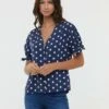 Lee Cooper Disia Mc - Blouse - Navy