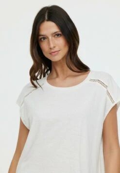 Lee Cooper Aniele Sm - T-Shirt Imprimé - Cream -Lee Cooper Boutique dea868b9c79b4c8b853d12b9eba21110