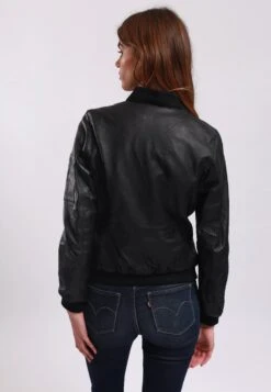 Lee Cooper Blanca - Veste En Cuir - Black -Lee Cooper Boutique df66d9bd04914207adedfb4d299ee7da